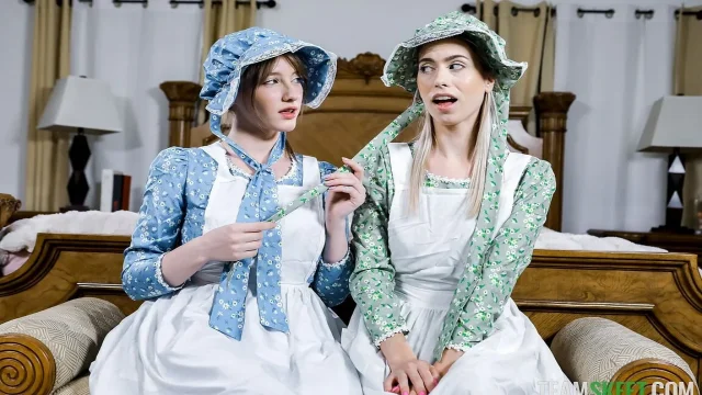 Liberating the Amish Couple - Jill Shows Her Stepsister Melody and Max the Ways