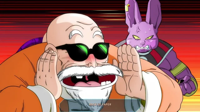 Kame Paradise Multiversex 2 - Roshi Playing with Fords' Big Tits