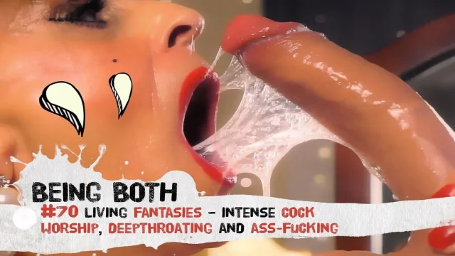 Being Both 70-living Fantasies - Intense Cock Worship Deepthroating and Ass-fucking