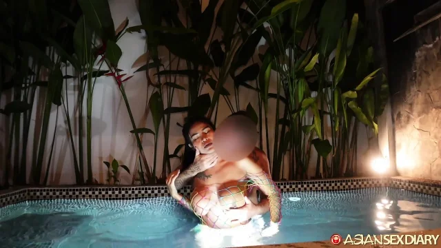 Asiansexdiary Cum on Tits with Huge Tit Asian Girl