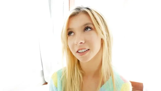 21 Year Old Camel Toe Teen Dream Blonde Kenzie Reeves Creamy Stepdaughter Puffy Pussy
