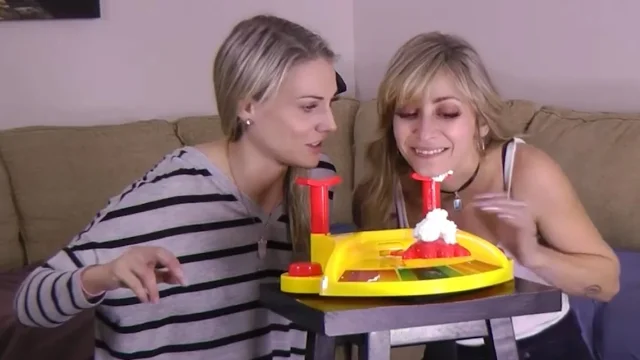 A bigger spring to amp up the tension with a Strip Facial Frenzy game