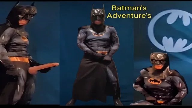 Batman's Big Cock and Big Cumshots Sixxbig Custom Video for a Fan