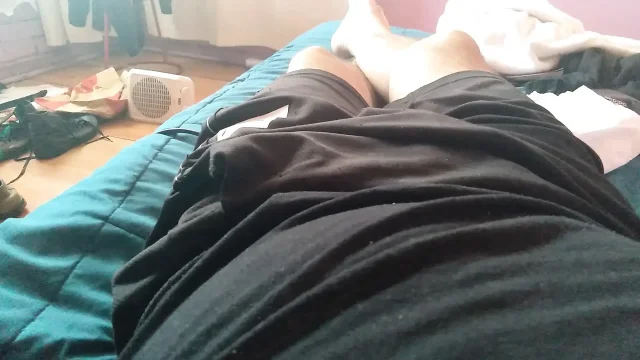 Big gay dad shows off his amazing cock