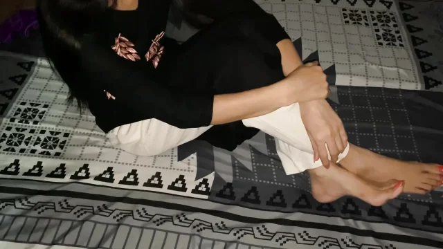 A big-assed aunty invited me over to her house And then she made me fuck her big