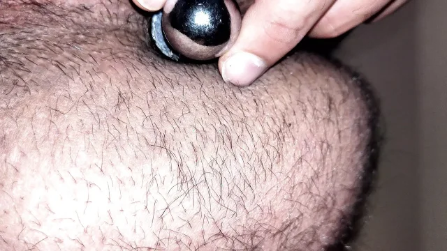 Anal play with no lube