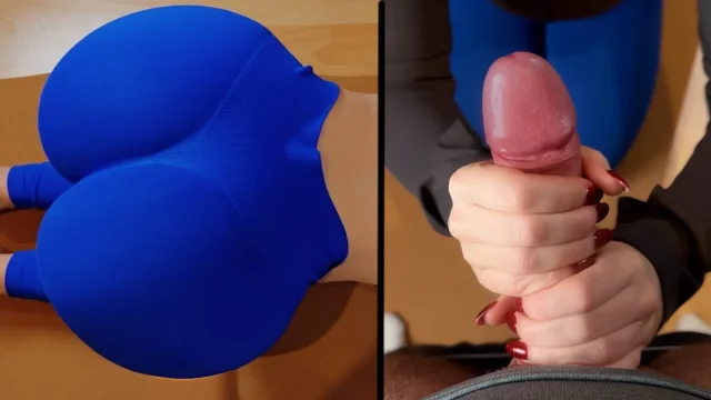 Perfect Ass Yoga Girl gets Backshots and a massive Cumshot on her Big Ass