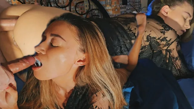 Get Horny with Stepmother Dirty Talk Deepthroat Ass Fuck Cum in Mouth