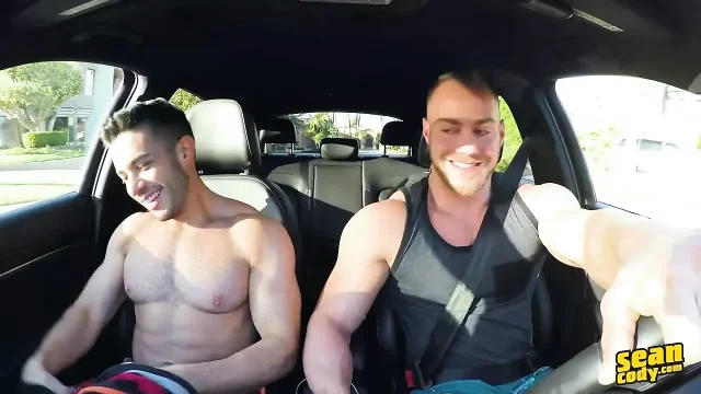 SEAN CODY - Brock And Mannys Shirtless Warm-Up Turns Into A Hard And Rough Gym
