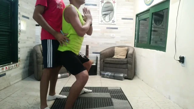 Big Dick Yoga Trainer & His Private Anal Lesson - Twinks in Yoga Time Part 01