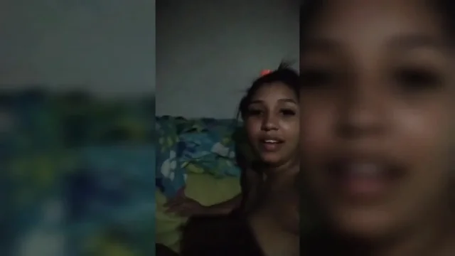 18 year old brunette big saggy tits from New York United States fucking her