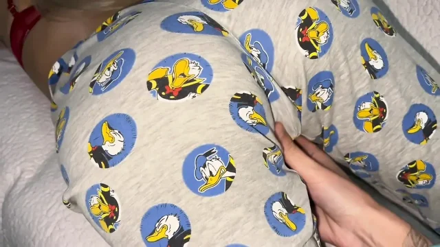 Stepmom was lying reading a book and helped to cum on her hot elastic ass
