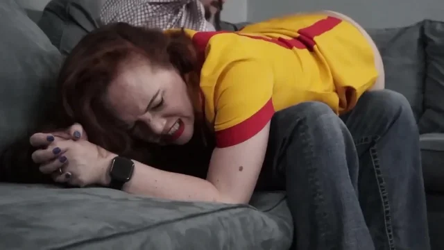 Waittress Gets Her Ass Spanked 2