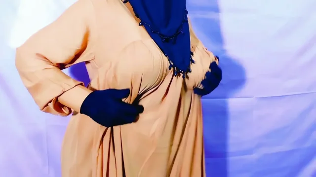 Indian Desi beautiful hijabi Muslim couple thirsty for sex