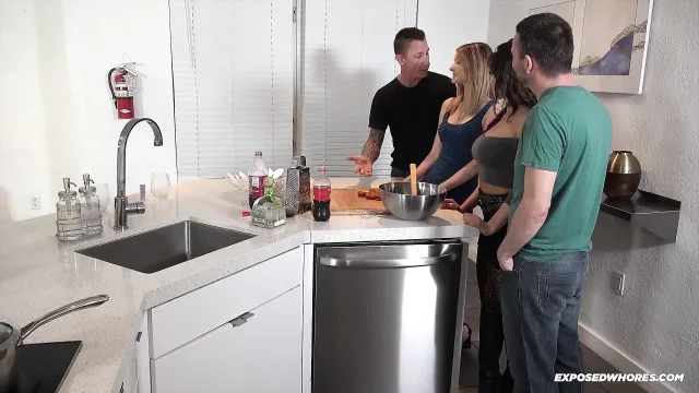 Sexy Couple Take Turns Swapping Partners
