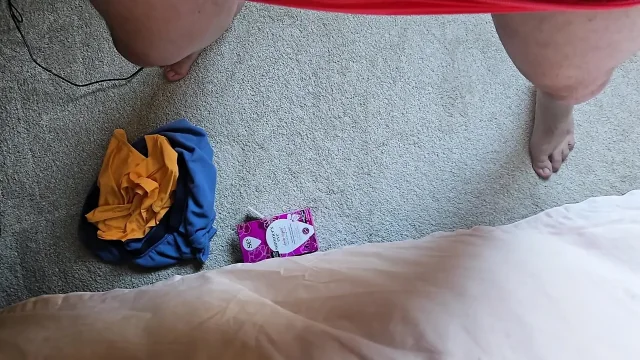 Always Size 5 Sanitary Pad Placement and show in Panties