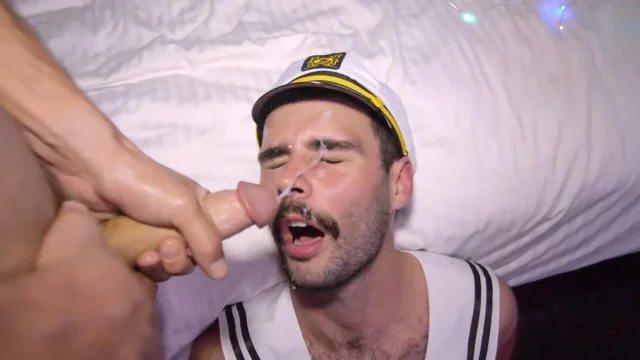 Hairy Sailor Gets Stuffed By Jock Stiff Cock