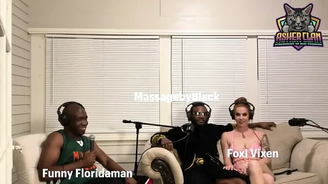 The Fox and the Hounds Foxi Vixen Joins Mrflourish and Guys for Some Wild Adult Talk Podcast