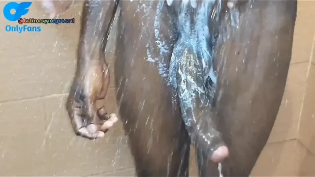 My neighbor and I fucking in a cabin after sucking his huge thick black cock