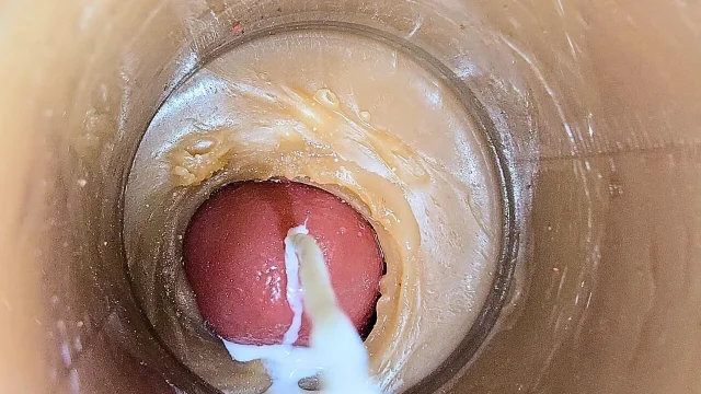 Super cum in vagina ASMR Excellent internal camera 4k