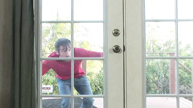 Sexy teen fucks stepbrother after college