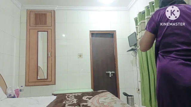 Took Didi to the Hotel and Gave Her Massage Then Hot Body Nehari