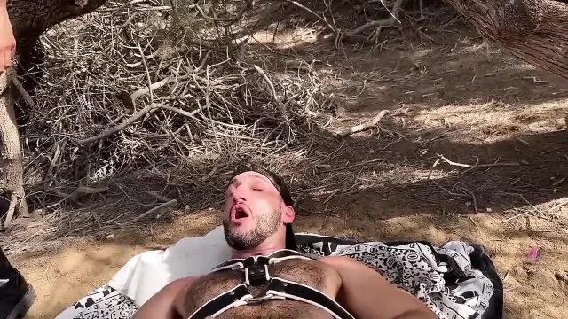 Making off Bareback in the Dunes of Maspalomas