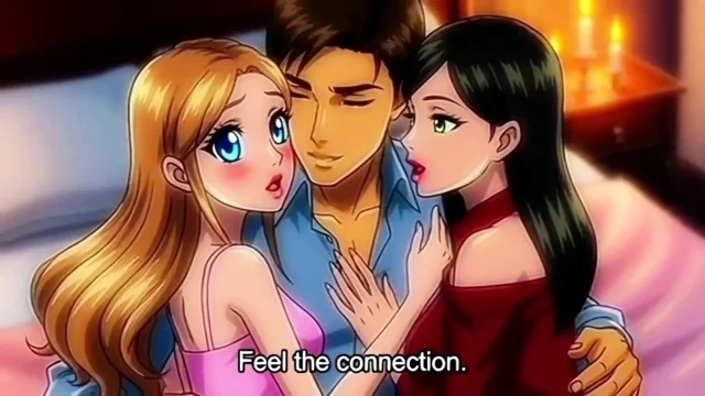 My stepbrother fucked me and my friend alone at home