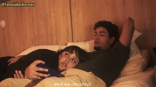 My Stepsister Swallows My Penis After Watching the Movie They Almost Discovered Us