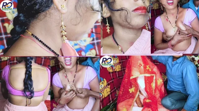 Desi Aapki Bhabhi Celebrated Suhagrarat with Dewar Ne Bhabhi Ne Bhabhi Ko Blouse