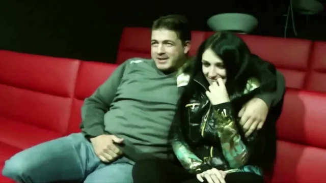 This French Babe Got Big Load of Cum in Cinema