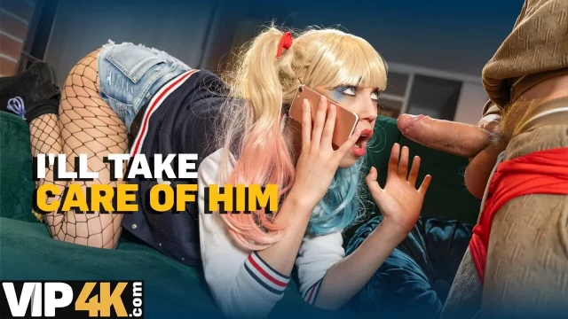 DADDY4K Harley Quinn saved daddy with a blowjob