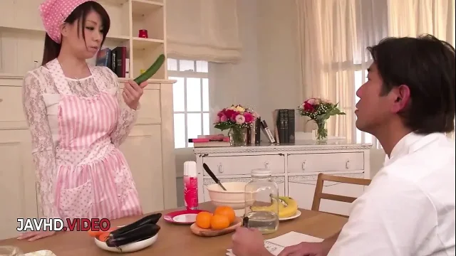 Hot Japanese Wife Giving Sensual Blowjob Before Intense Hardcore Sex