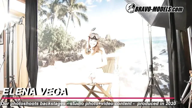 377 backstage photoshoot Elena Vega adult