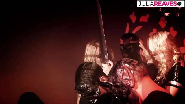 Sex Ceremony With Blonde Girls Big Boobs and Uninhibited Sex in the Ass and Pussy