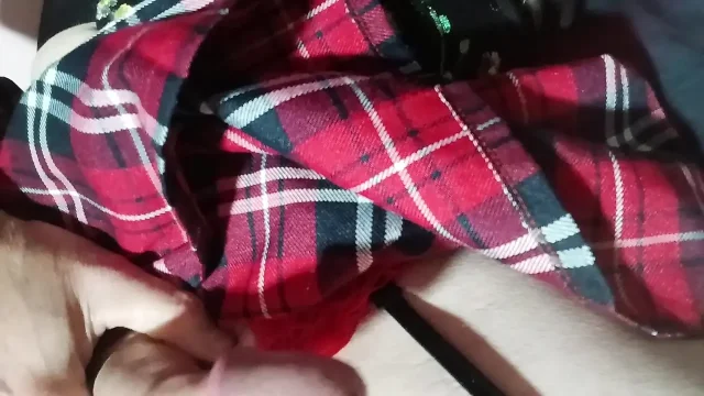 Little schoolgirls shirts are my favorites