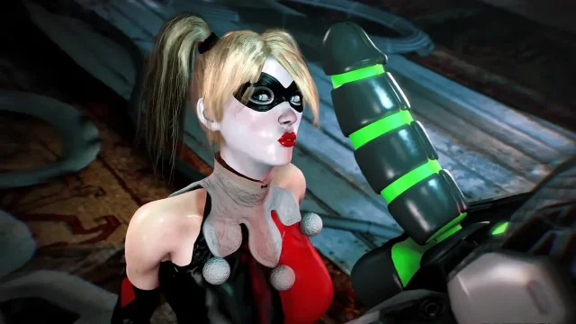 Harley Quinn X Cyber Grid Doggy Deepthroat Riding 3D Gameplay 60 Fps