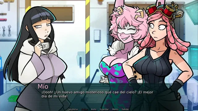 Mei's Project - The Voluptuous Ashido Mine from My Hero Academia Testing the