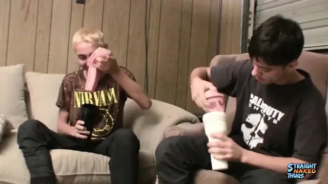StraightNakedThugs Horny Lads Chad Turner And Dakotah Perrie Fuck Their Favorite Together