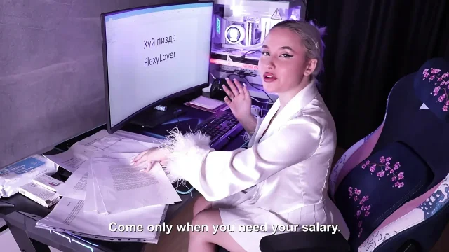 The Accountant Spent My Salary on New Shoes and Let Me Fuck Her for It
