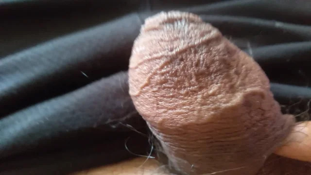dude masturbates his very excited monster cock