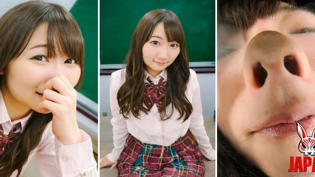 Misaki Yumeno in an Empty Classroom POV Her Nose on the Glass Your Scent Is the Test
