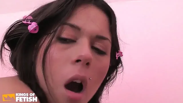 Busty Teen Squirts While Experienced Man Smashes Her Tight Holes