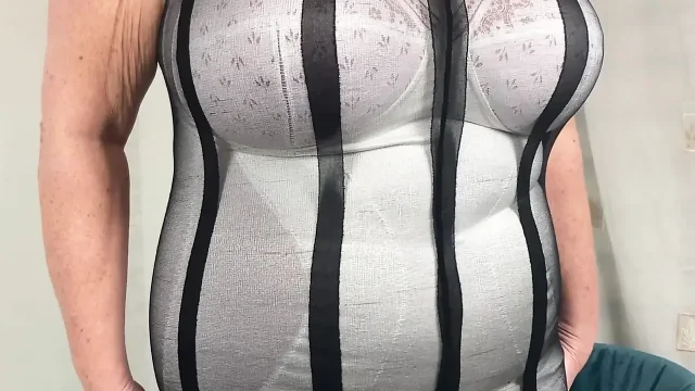 Aunty Sandra Make and Old Corsalette Sexy