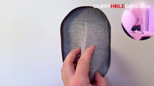 22 year old Twink Cums on My Tongue at the Gloryhole and Swallowed It All