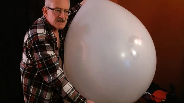 149 Two Giant Round Balloons One 17