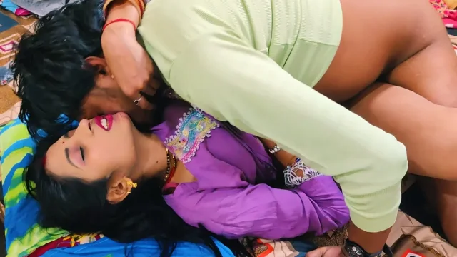 Step Sister and step Brother shared bed and Hard Rough Fuck full Hindi Audio