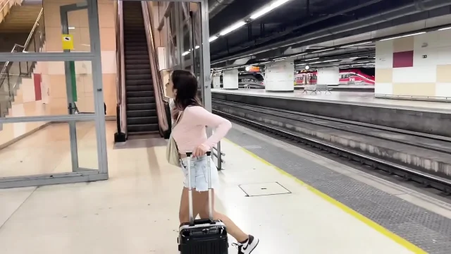 Fucking with a Stranger From the Train Station