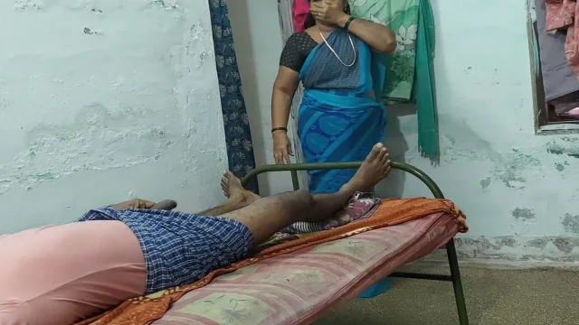 I Was Lying on the Bed Masturbating When Suddenly Aunty Came There and Was