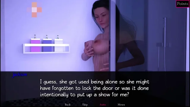 Nerd to alpha 1 - Jackson saw Sara in the shower